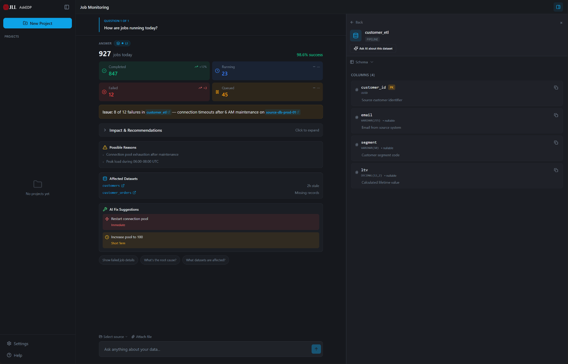 AI Application for Enterprise Data Exploration protected project image 2