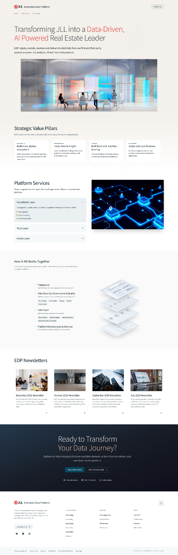 Unified Enterprise Data Platform protected project image 1